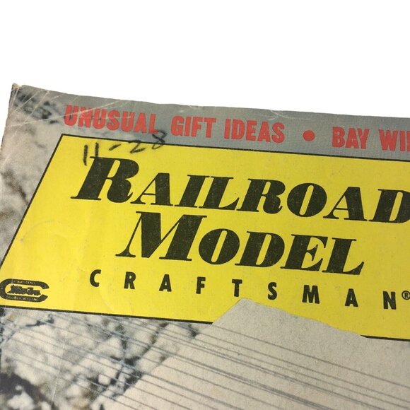 RailRoad Model Magazine Craftsman 1972 Vintage December Train Enthusiast u - Picture 2 of 12